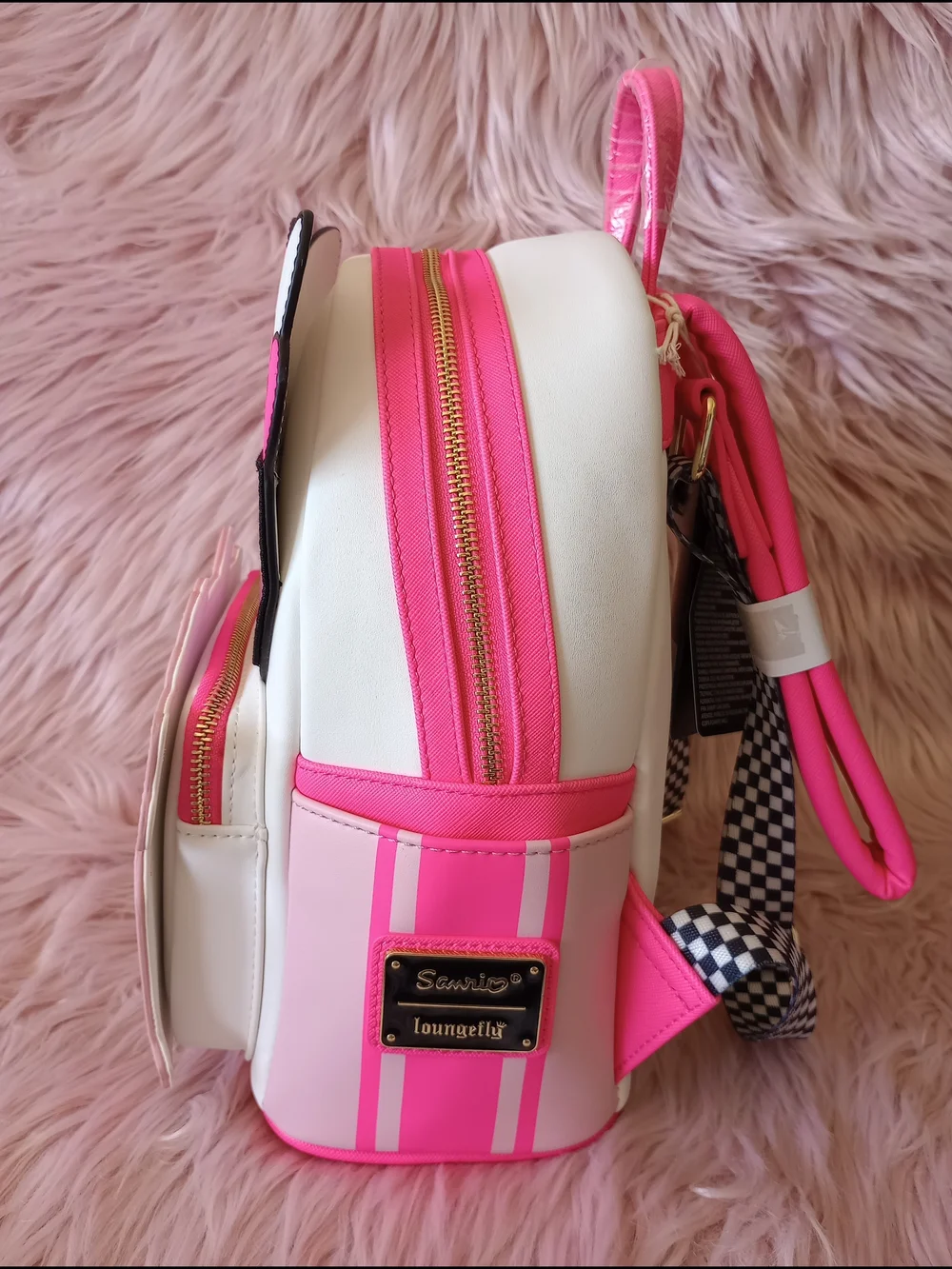 Loungefly Sanrio Hello Kitty Tokyo Speed Racer Cosplay Mini Backpack